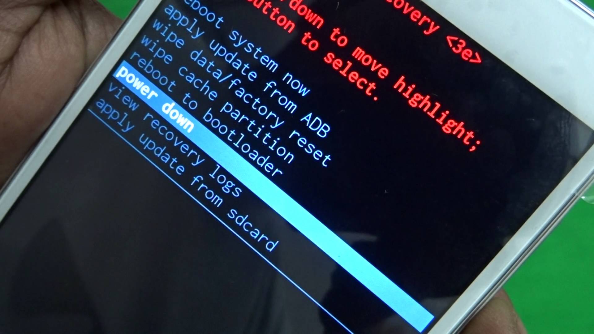Pengalaman Hard reset nubia Red Magic Mars tanpa PC