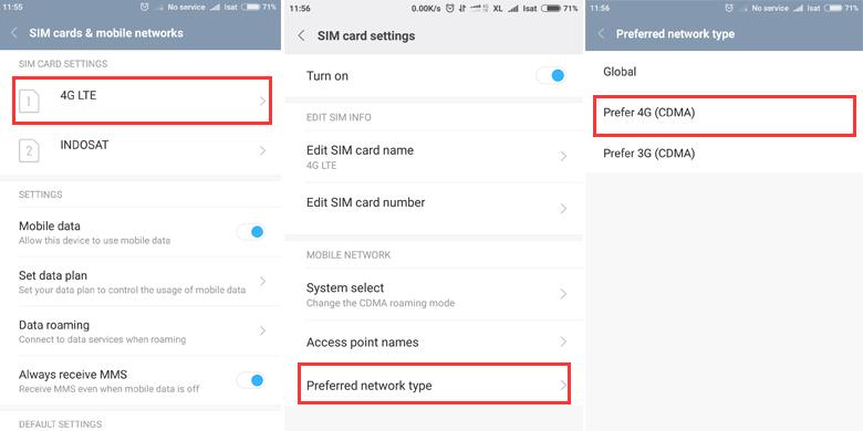 [SOLVED] Merubah nubia Z18 network 3g/4g only
