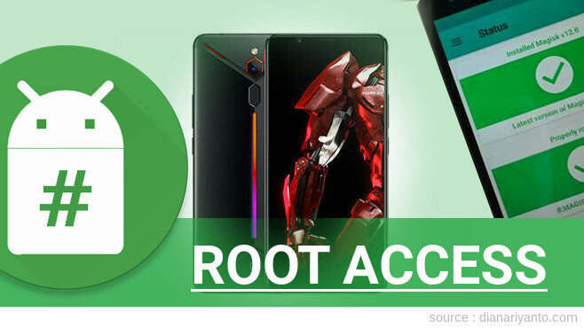 Root nubia Red Magic Mars Tanpa Komputer