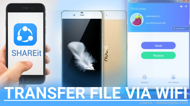 Mudahnya Transfer File via Wifi di nubia My Prague Menggunakan ShareIt Terbaru