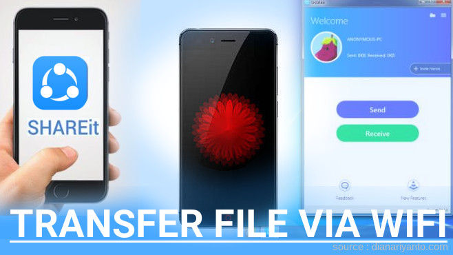 Cara Mudah Transfer File via Wifi di nubia Z11 mini Menggunakan ShareIt Versi Baru