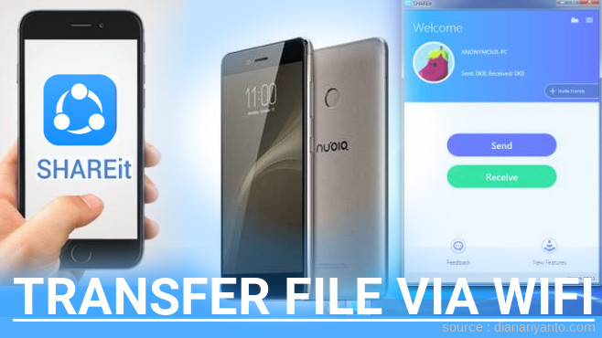Tips Transfer File via Wifi di nubia Z11 miniS Menggunakan ShareIt Versi Baru