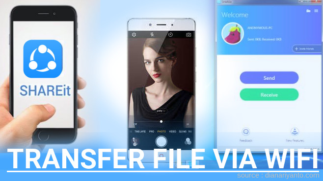 Cara Mudah Transfer File via Wifi di nubia Z11 Menggunakan ShareIt Versi Baru