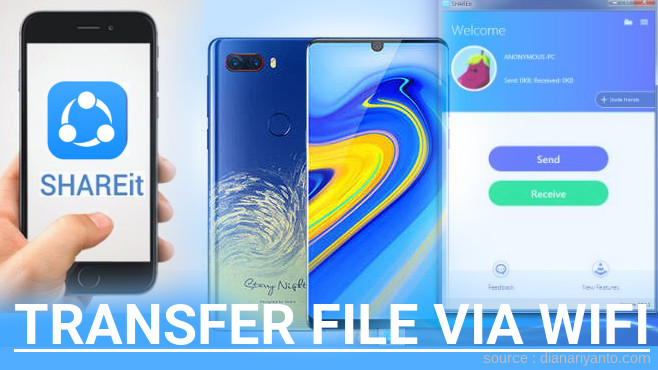 Mudahnya Transfer File via Wifi di nubia Z18 Menggunakan ShareIt Terbaru