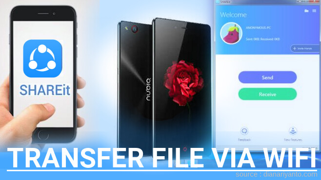Tutorial Transfer File via Wifi di nubia Z9 Max Menggunakan ShareIt Terbaru