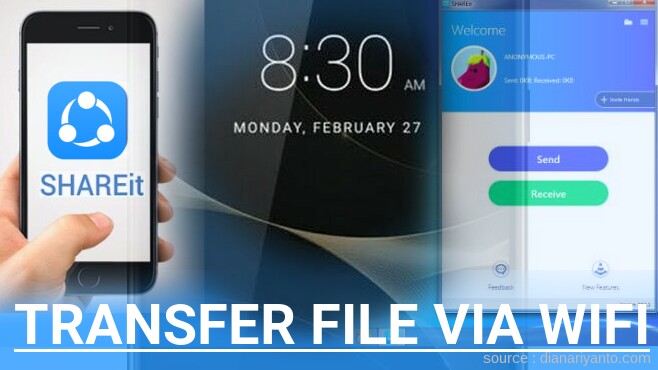 Mudahnya Transfer File via Wifi di ZTE Nubia N1 Lite Menggunakan ShareIt Versi Baru