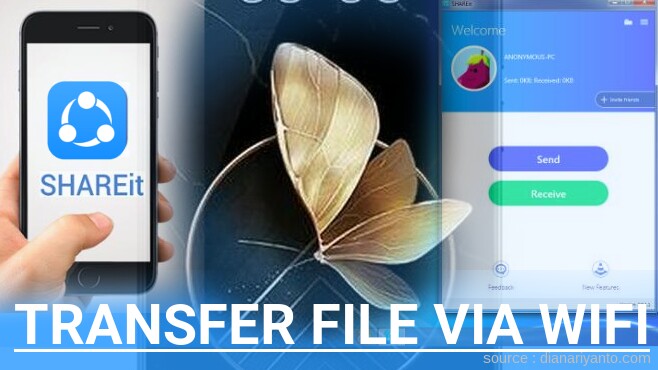 Mudahnya Transfer File via Wifi di ZTE Nubia Z17 Menggunakan ShareIt Versi Baru