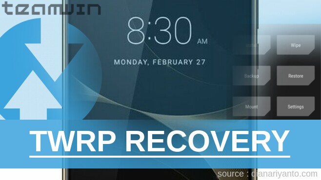 TWRP ZTE Nubia N1 Lite Tanpa PC
